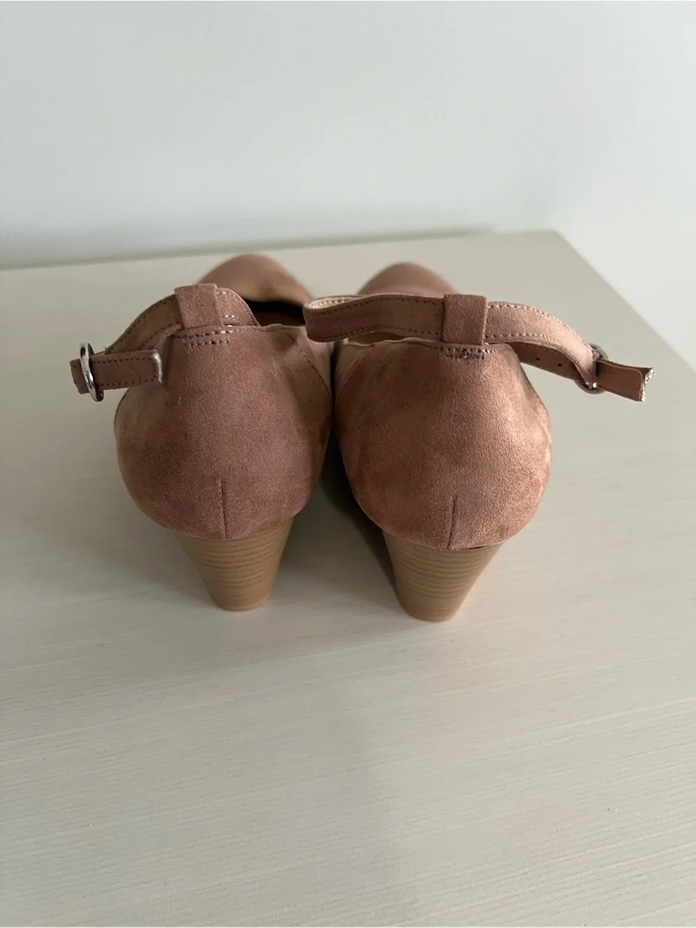 torrid Tan Suede Ankle-Strap Wedges